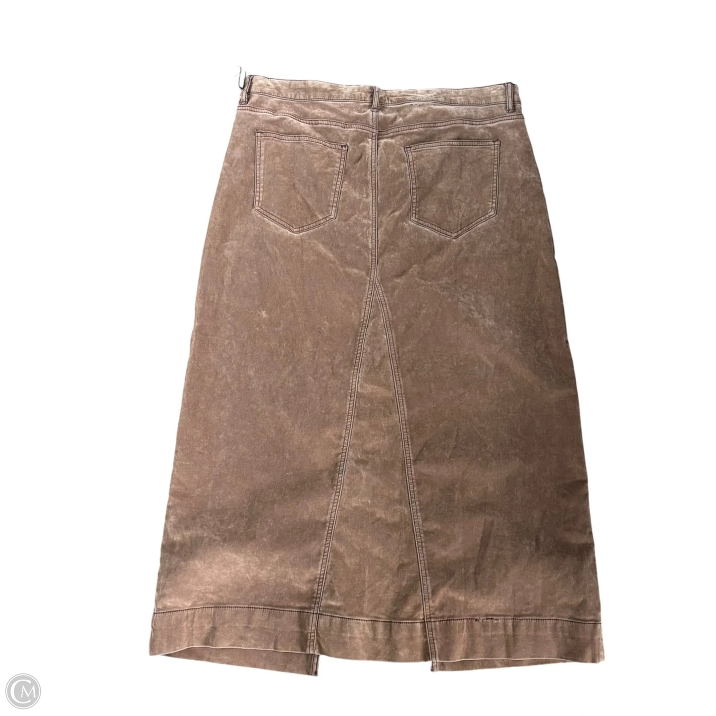 Skirt Maxi By Bdg In Brown, Size: Xl