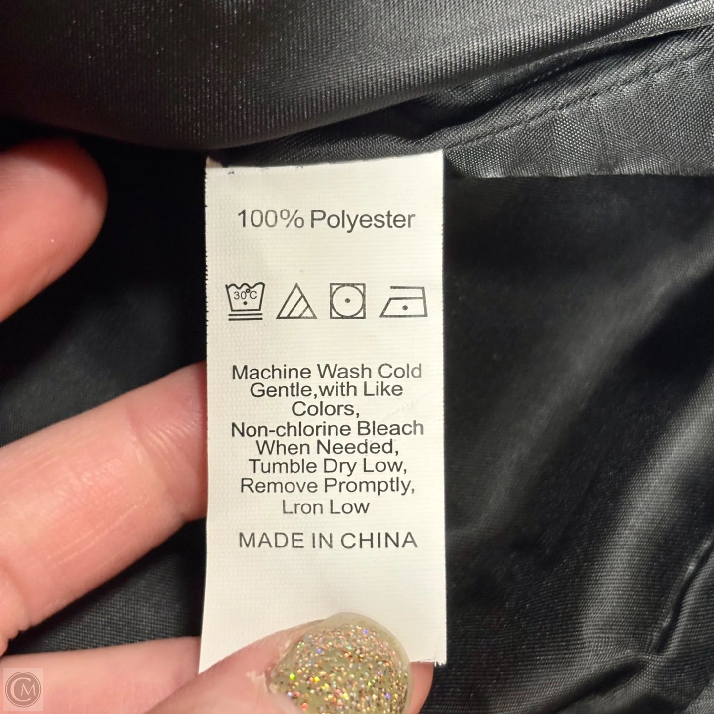 Jacket Other By Clothes Mentor In Black, Size: Xl