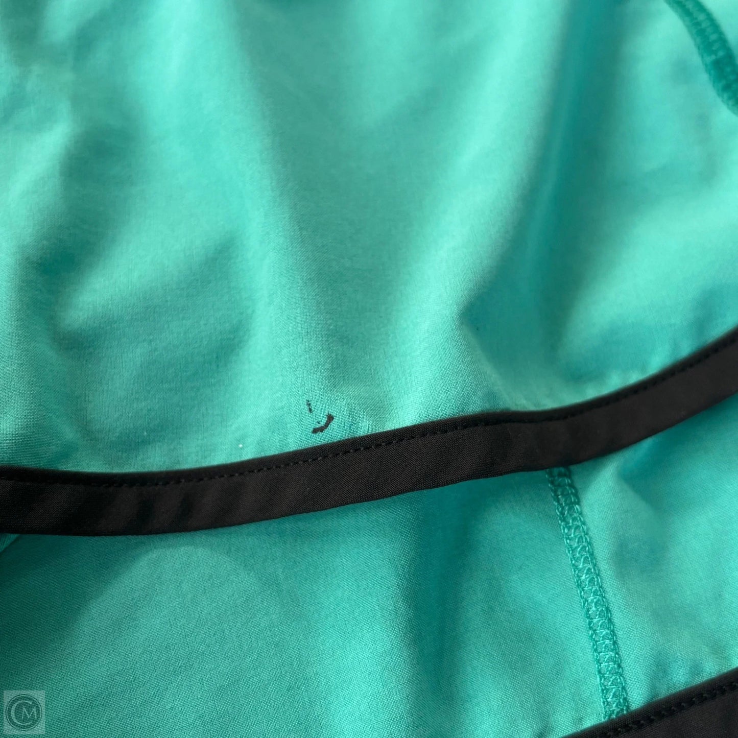 Athletic Shorts By Lululemon In Blue & Grey, Size: 4