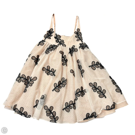 Dress Casual Short By Anthropologie In Black & Pink, Size: Xs