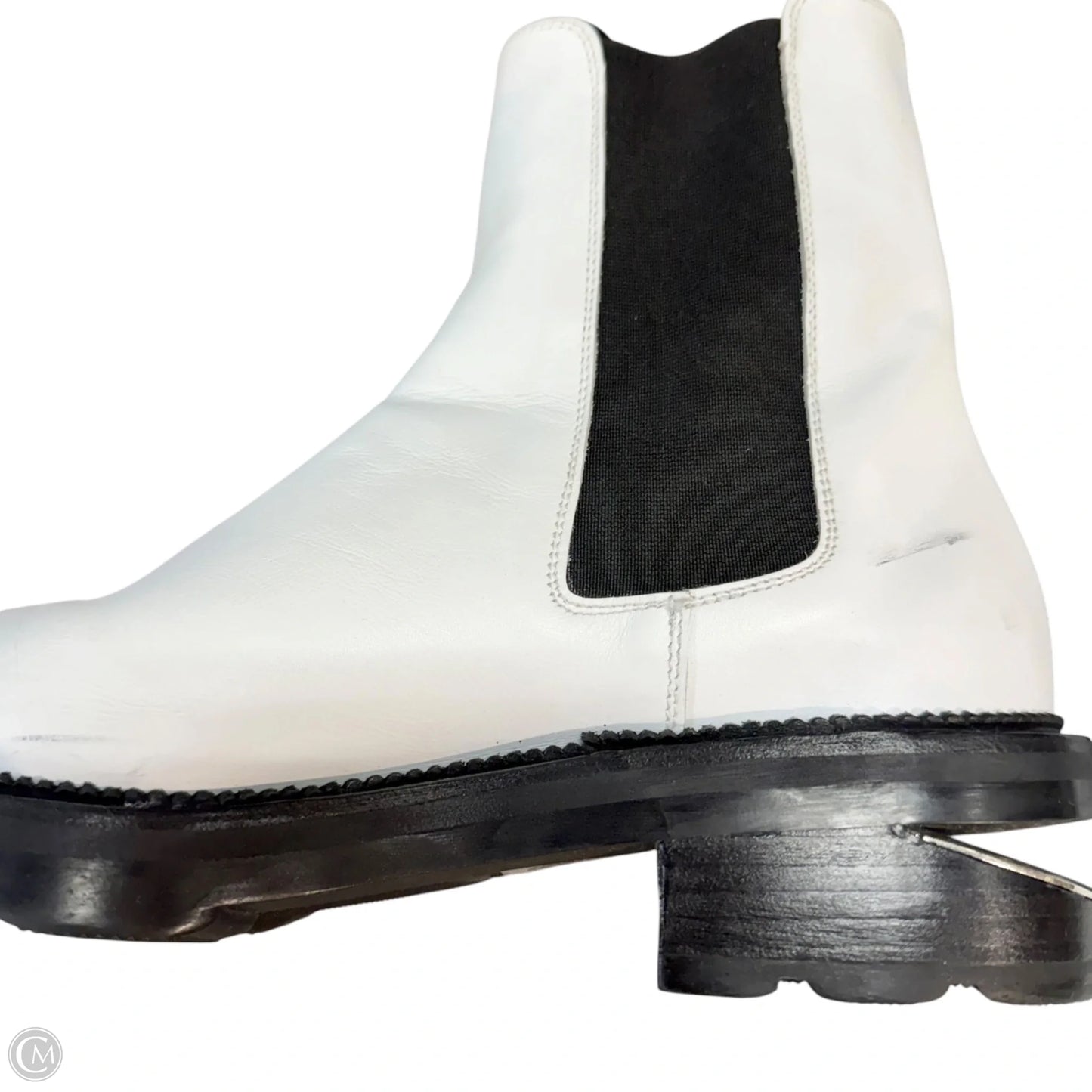 Boots Luxury Designer By Alexander Wang In White, Size: 8