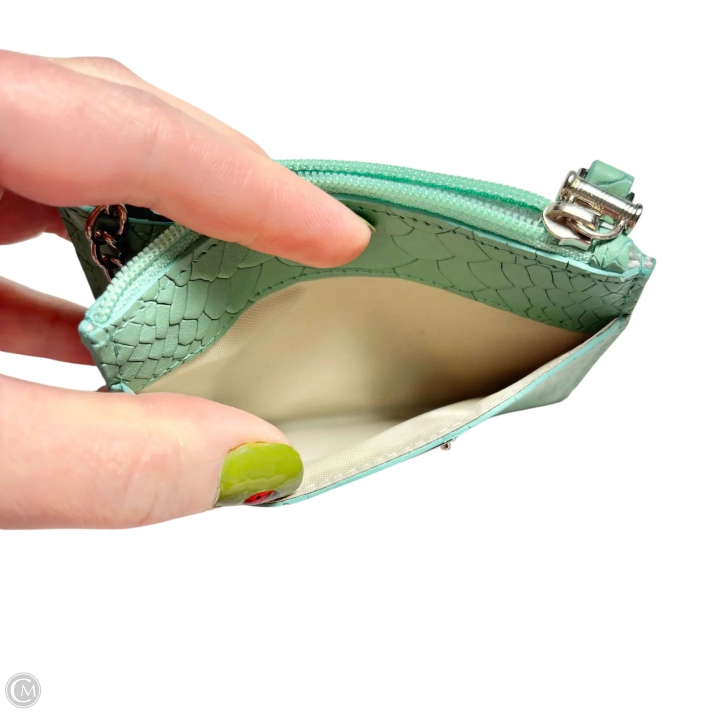 Wallet Leather By Gigi, Size: Small
