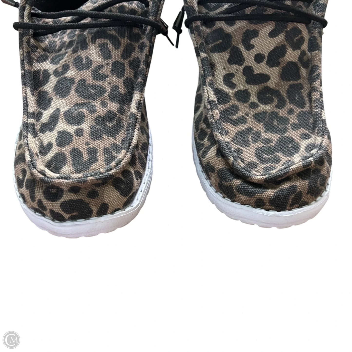 Shoes Flats In Animal Print, Size: 7.5