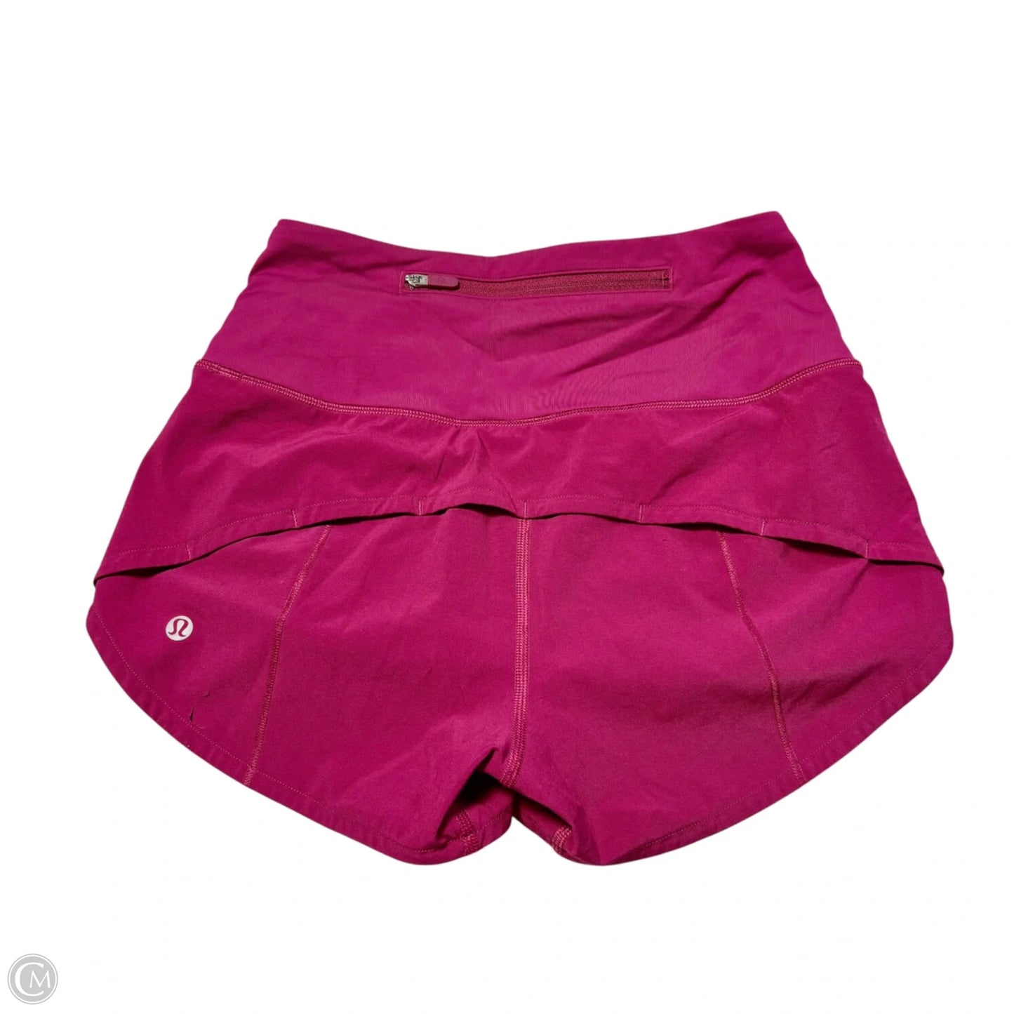 Athletic Shorts By Lululemon In Purple, Size: Xs