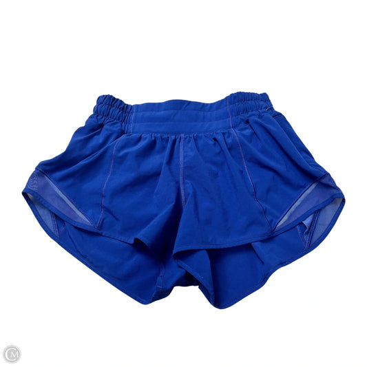 Athletic Shorts By Lululemon In Blue, Size: S