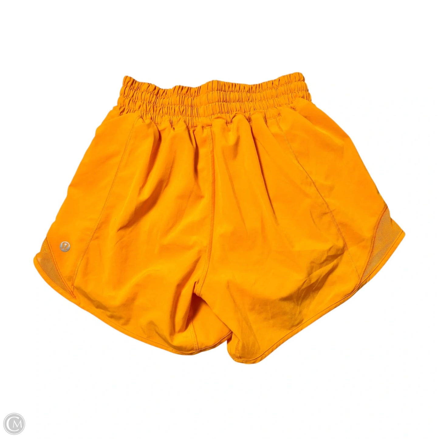 Athletic Shorts By Lululemon In Orange, Size: S