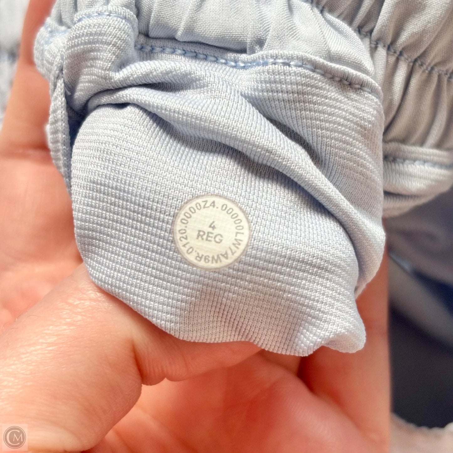 Athletic Shorts By Lululemon In Blue, Size: S