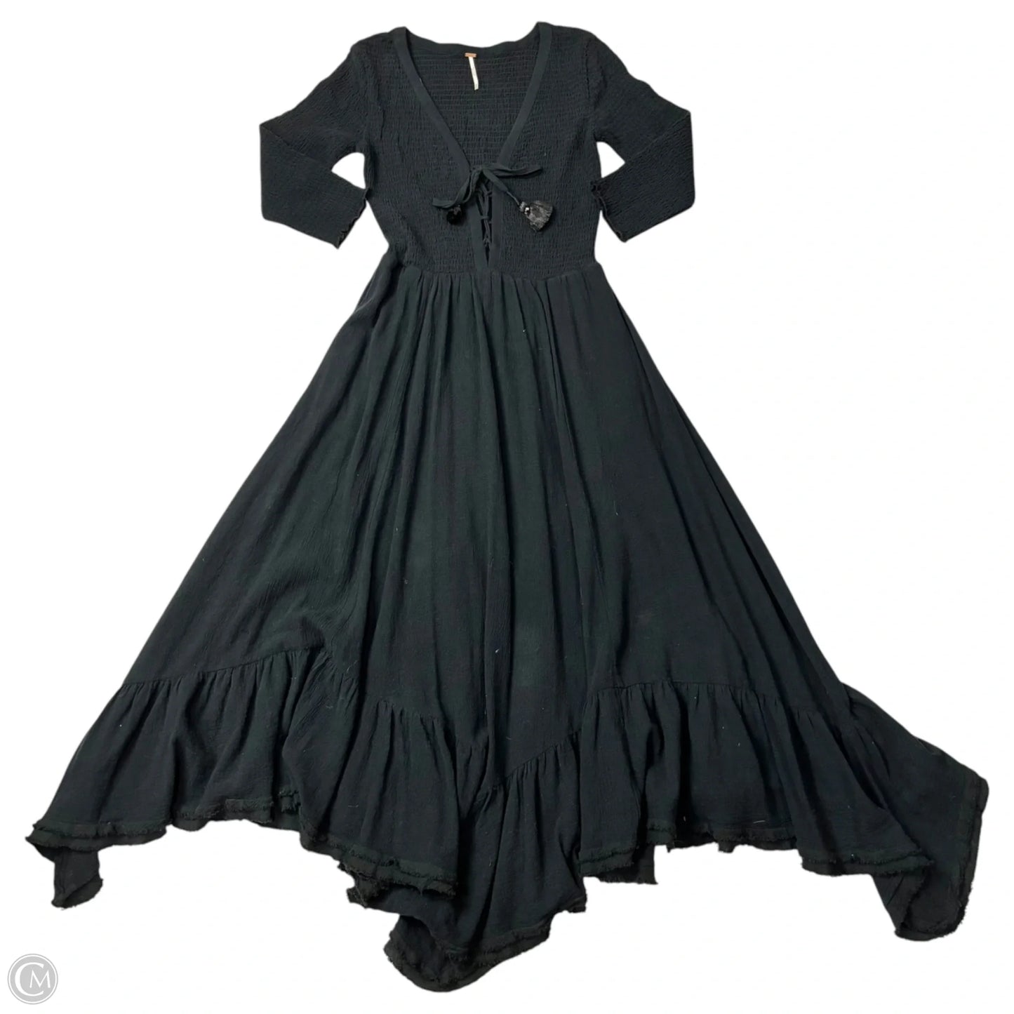 Dress Casual Maxi By Free People In Black, Size: Sp
