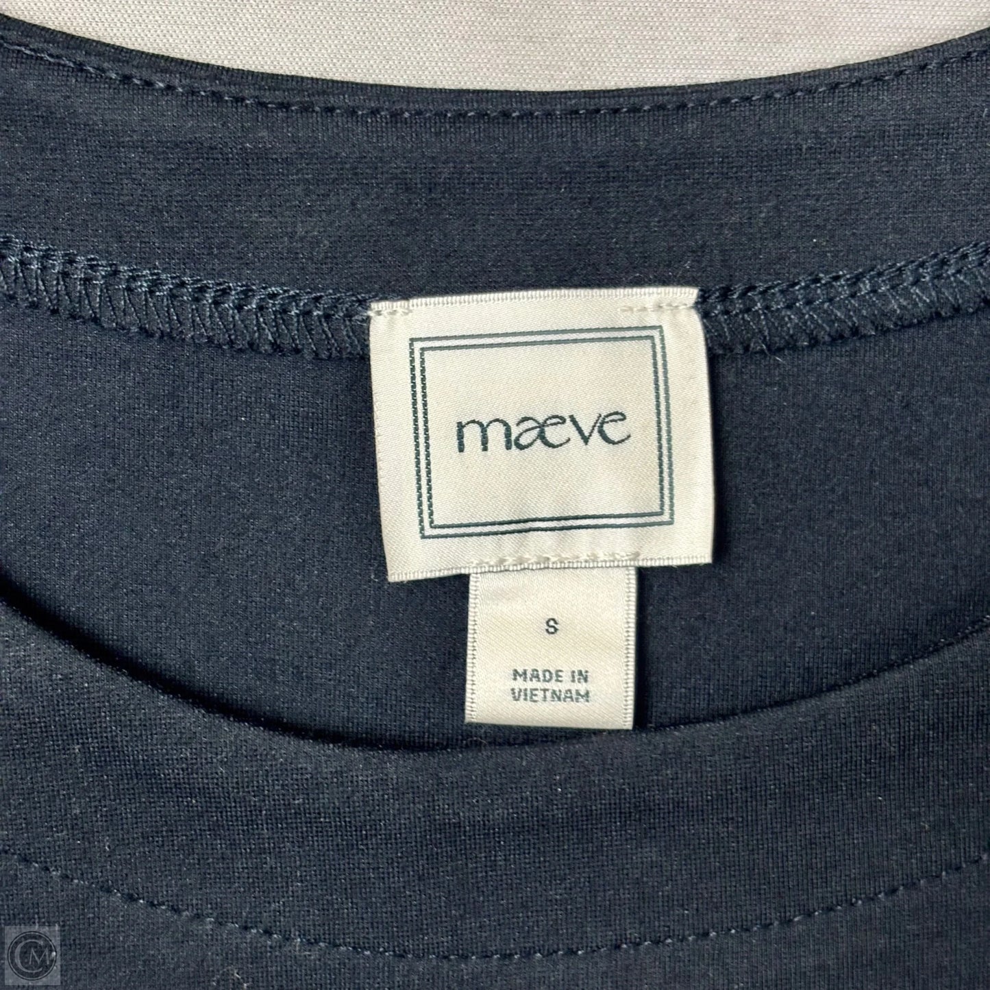 Top Long Sleeve By Maeve In Black, Size: S