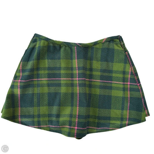 Skort Mini & Short By Free People In Blue & Green, Size: M