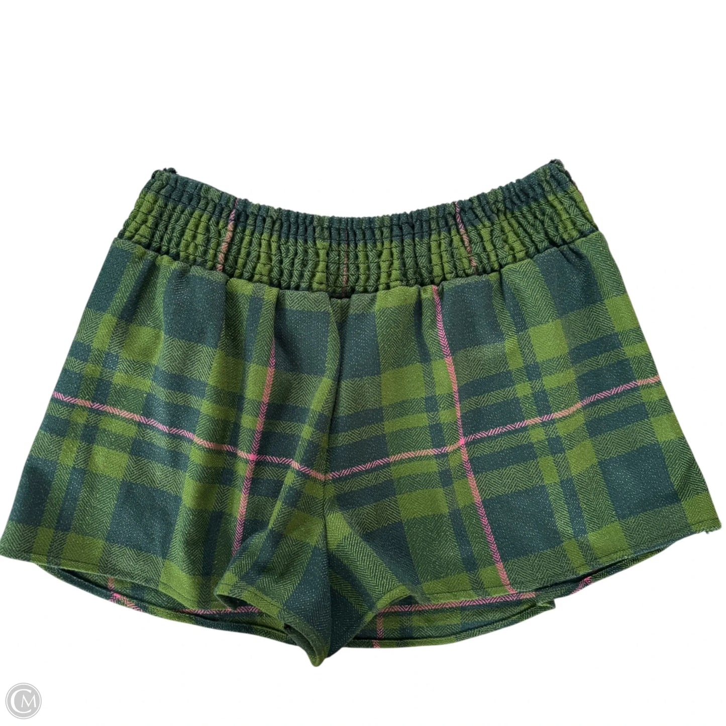 Skirt Mini & Short By Free People In Blue & Green, Size: M