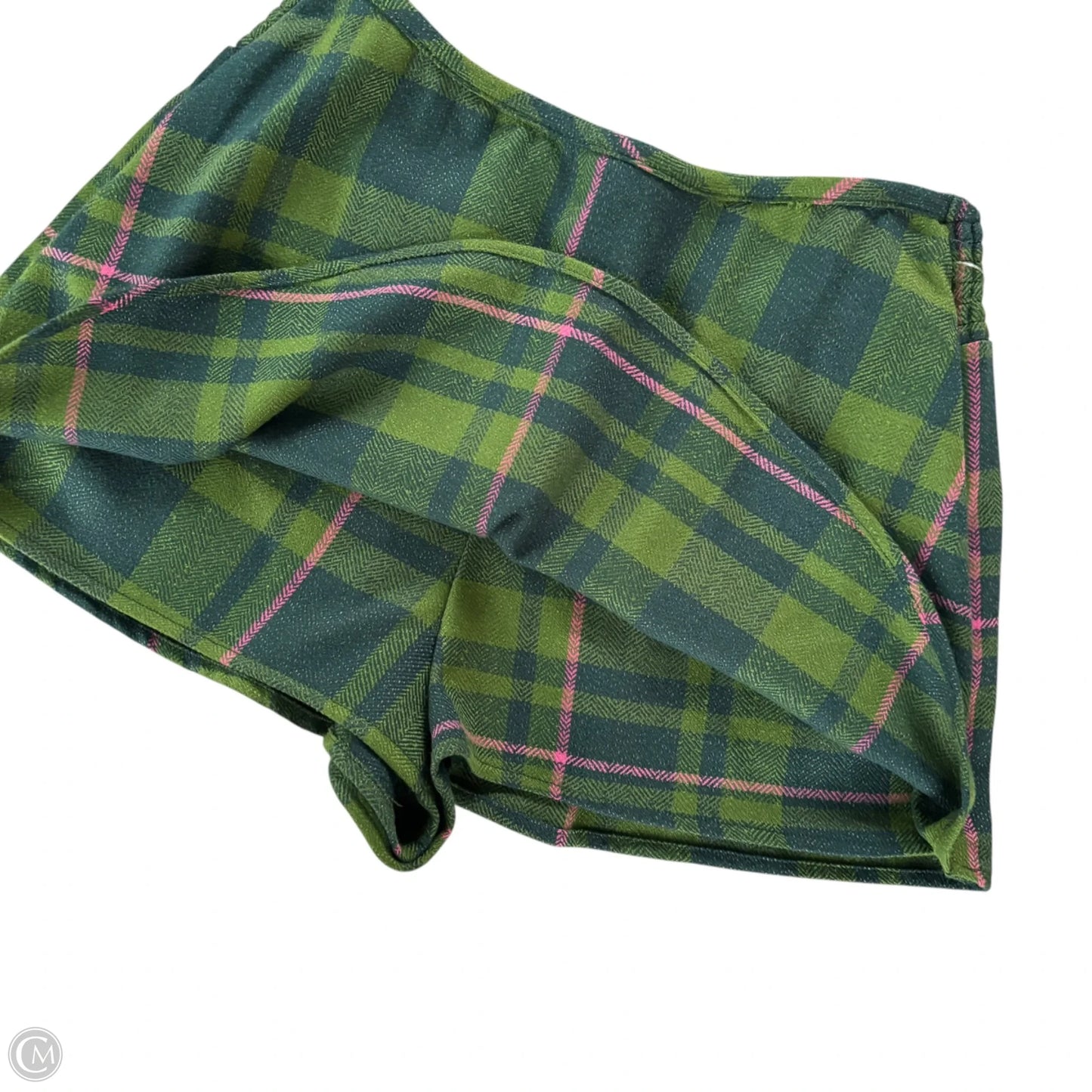 Skirt Mini & Short By Free People In Blue & Green, Size: M