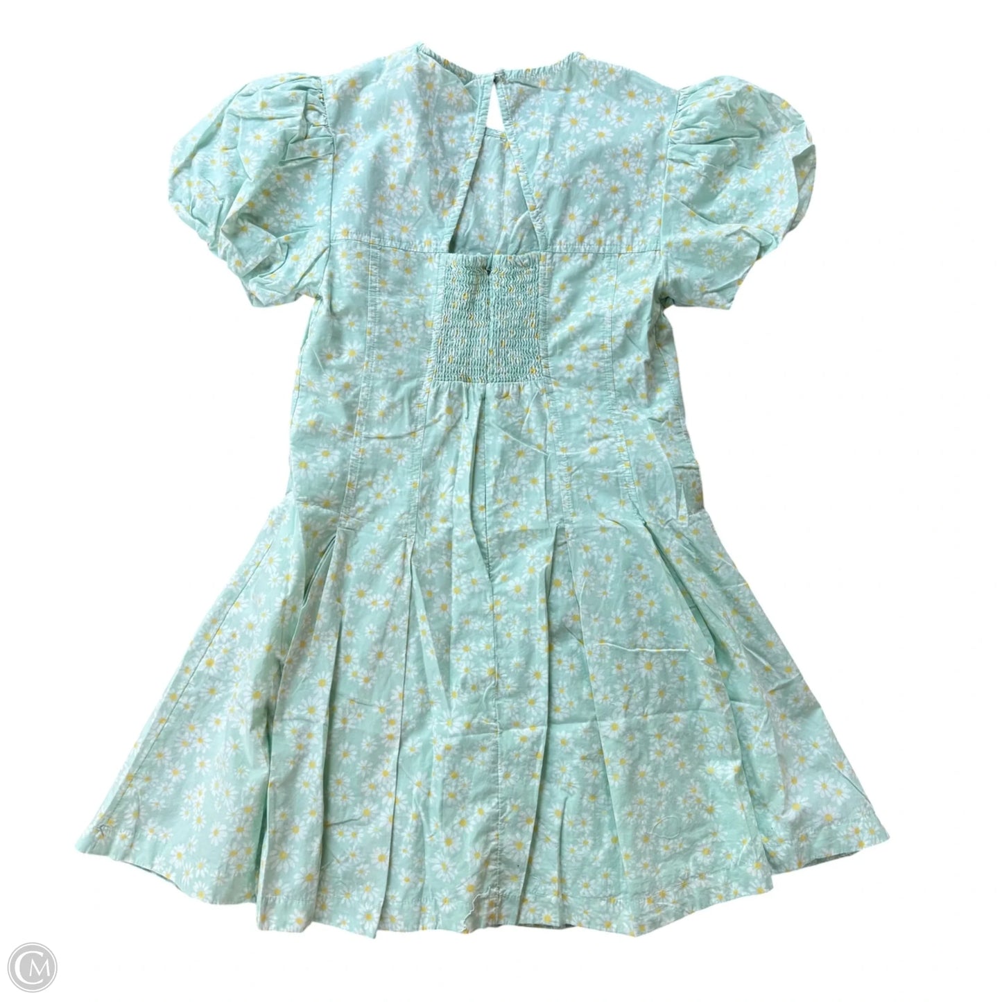Dress Casual Midi By Maeve In Blue & Yellow, Size: Xs