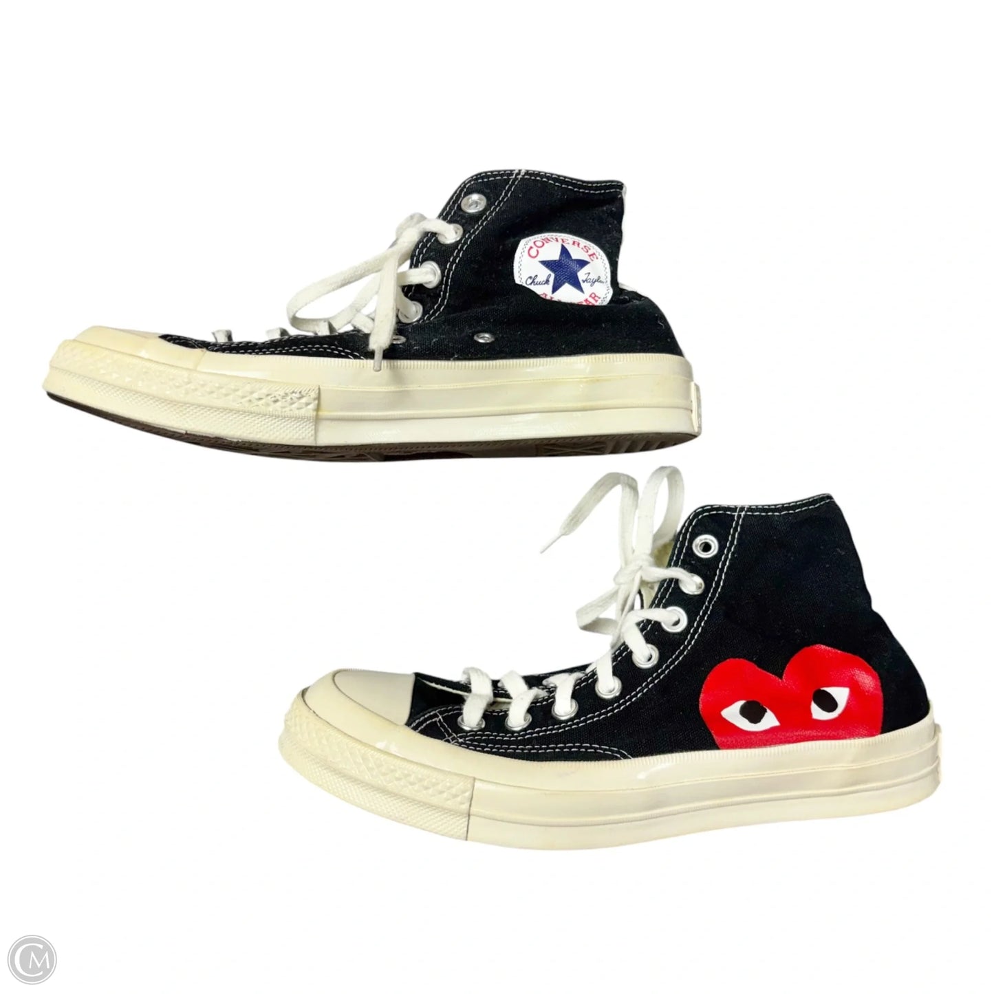 Shoes Sneakers By Converse In Black & White, Size: 9