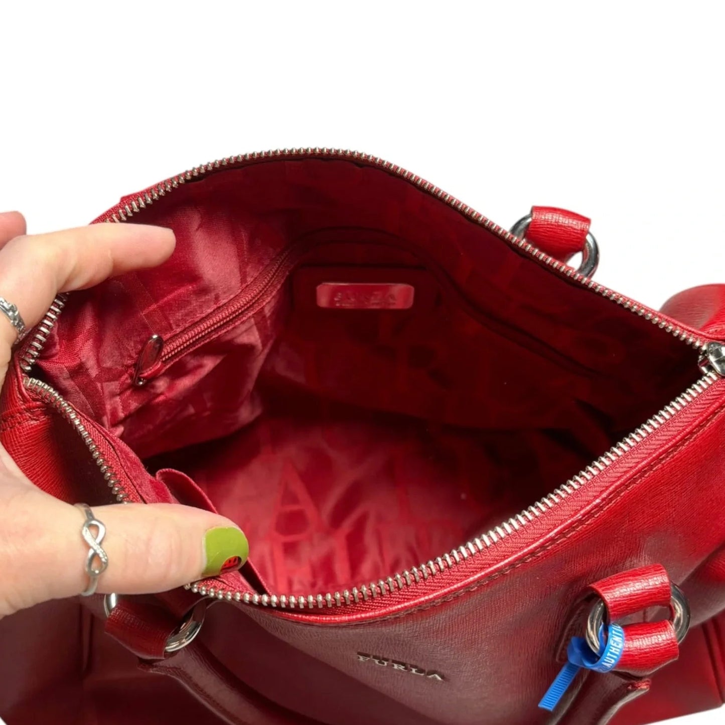 Handbag Luxury Designer By Furla, Size: Medium