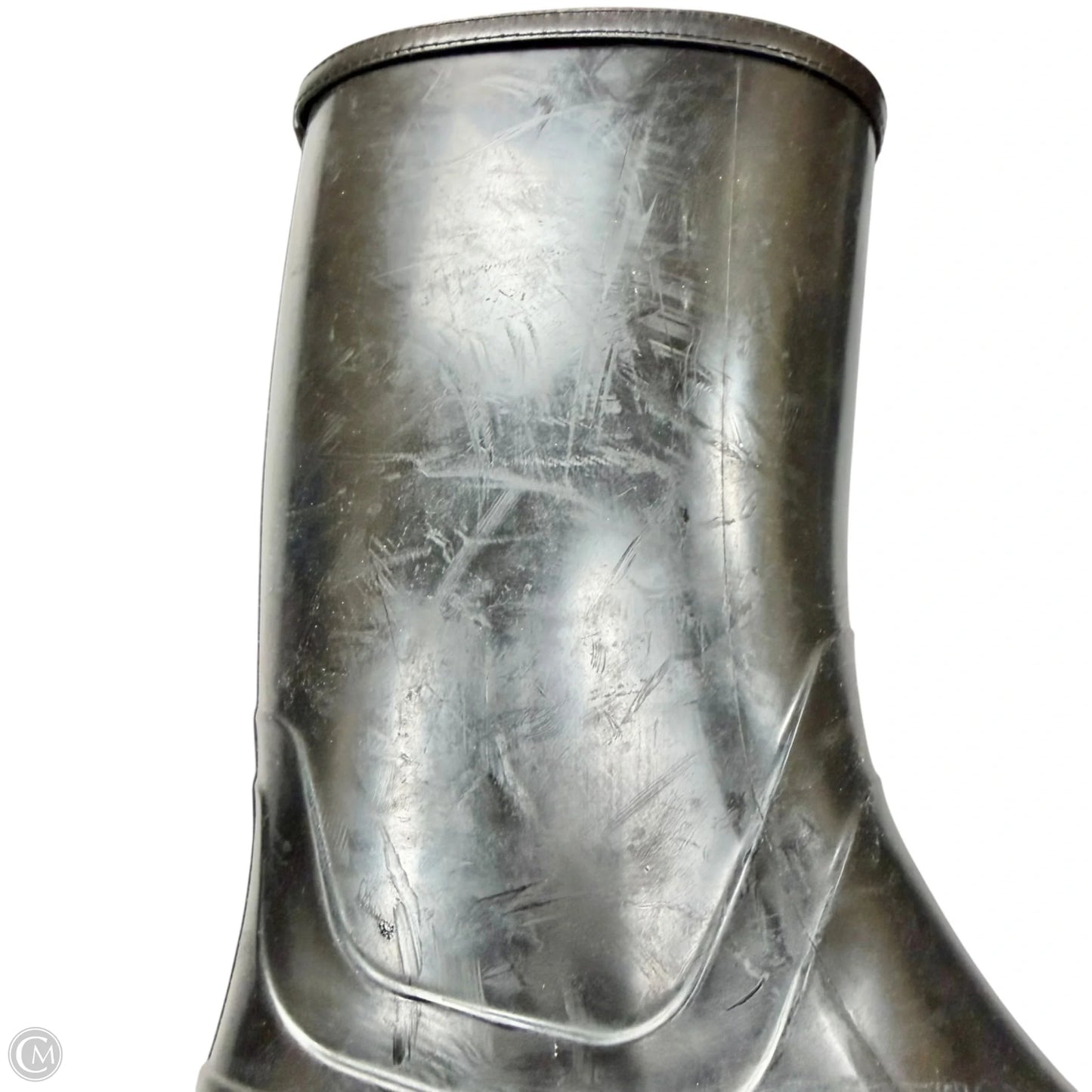 Boots Luxury Designer By Burberry In Plaid Pattern, Size: 6.5