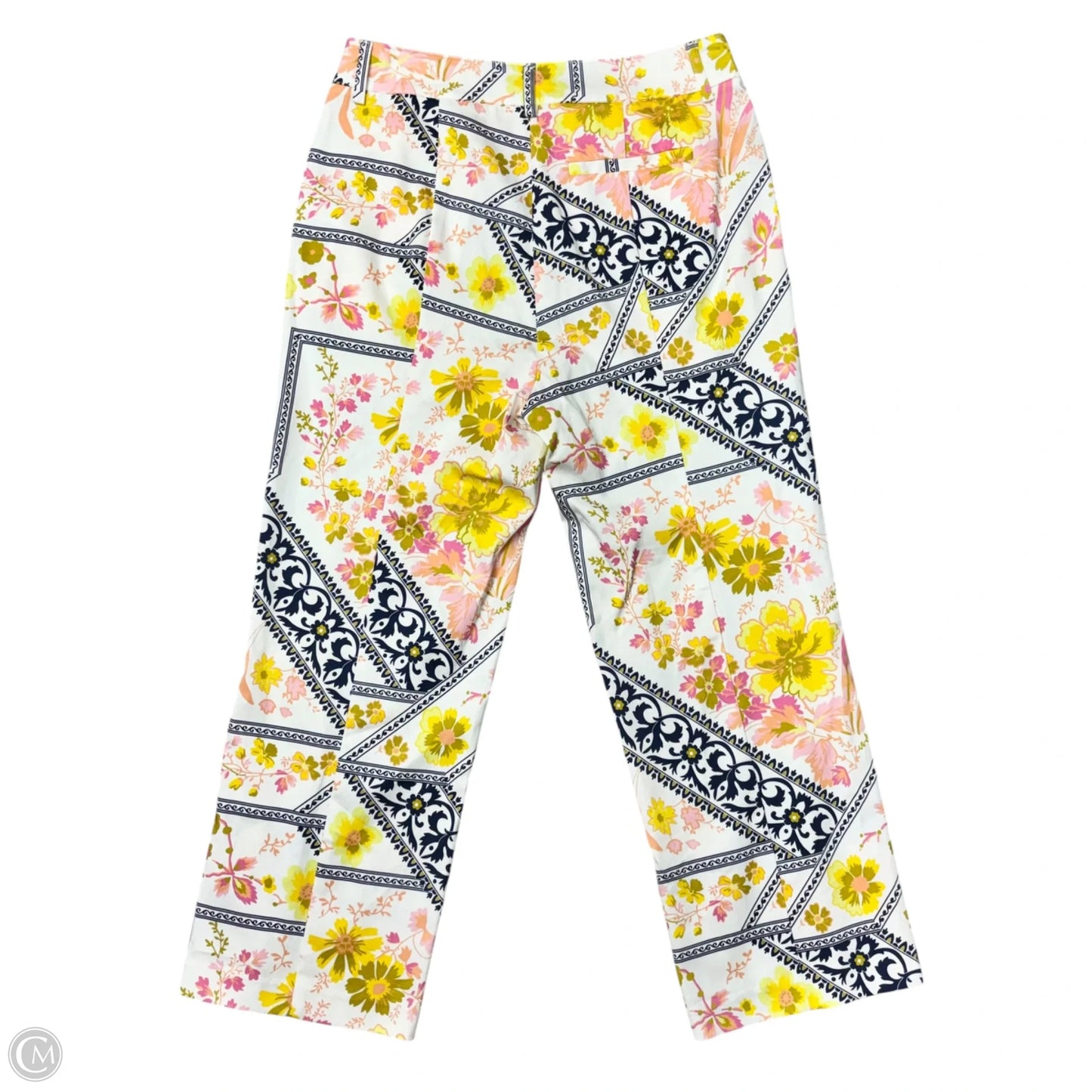 Pants Cropped By Drew In Floral Print, Size: 4