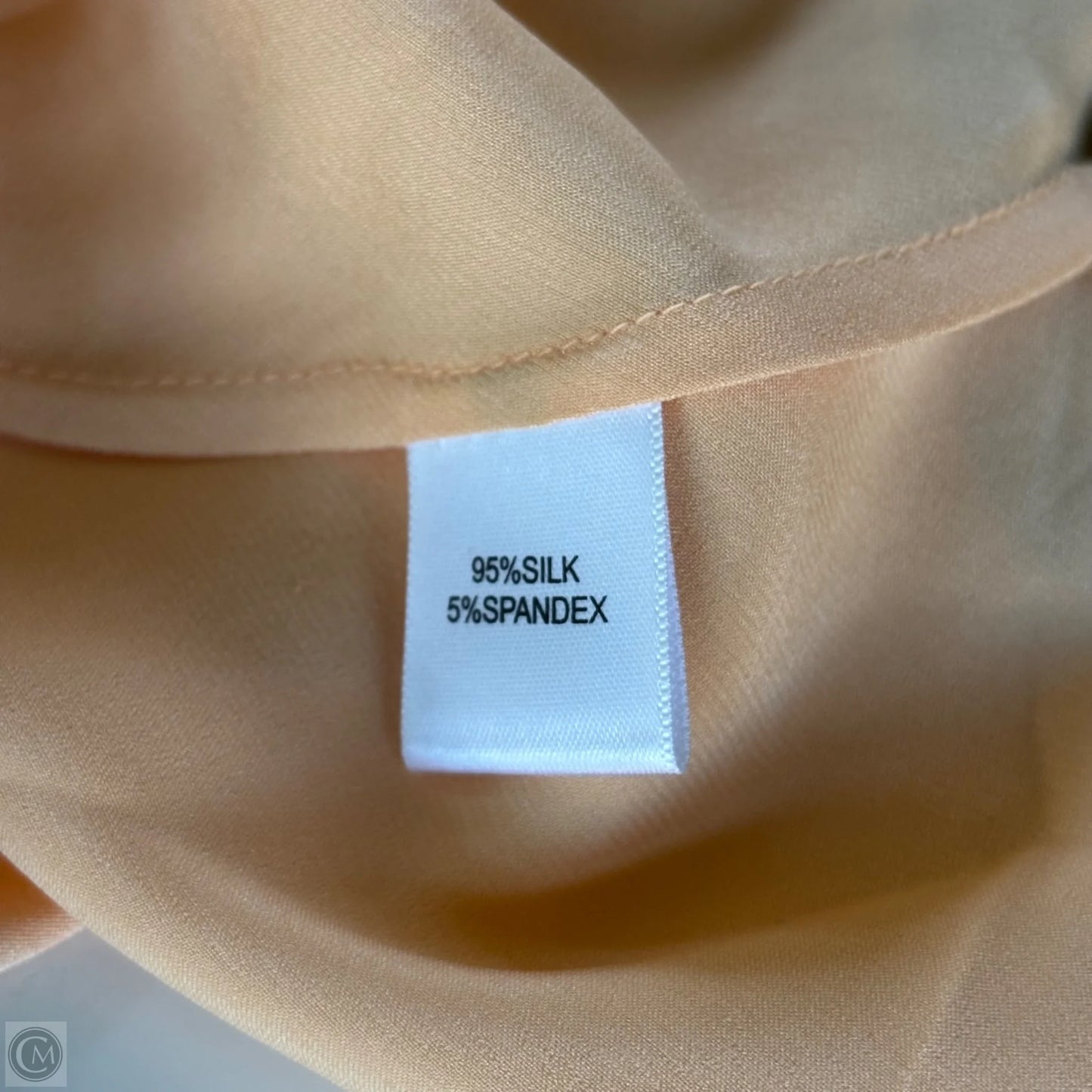 Blouse Sleeveless By St. John In Orange, Size: M