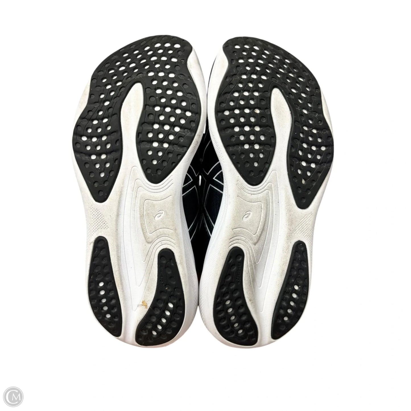 Shoes Athletic By Asics In Black & White, Size: 6.5