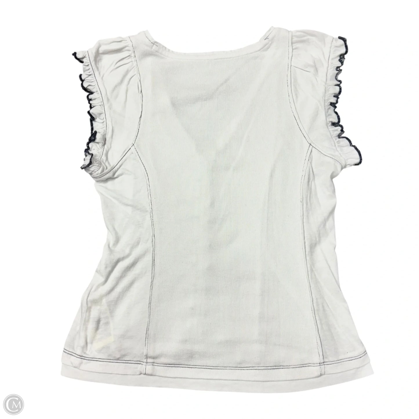 Top Sleeveless By Maeve In White, Size: S