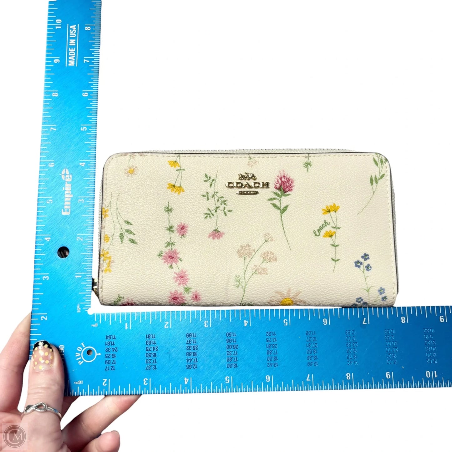 Wallet Designer By Coach, Size: Large