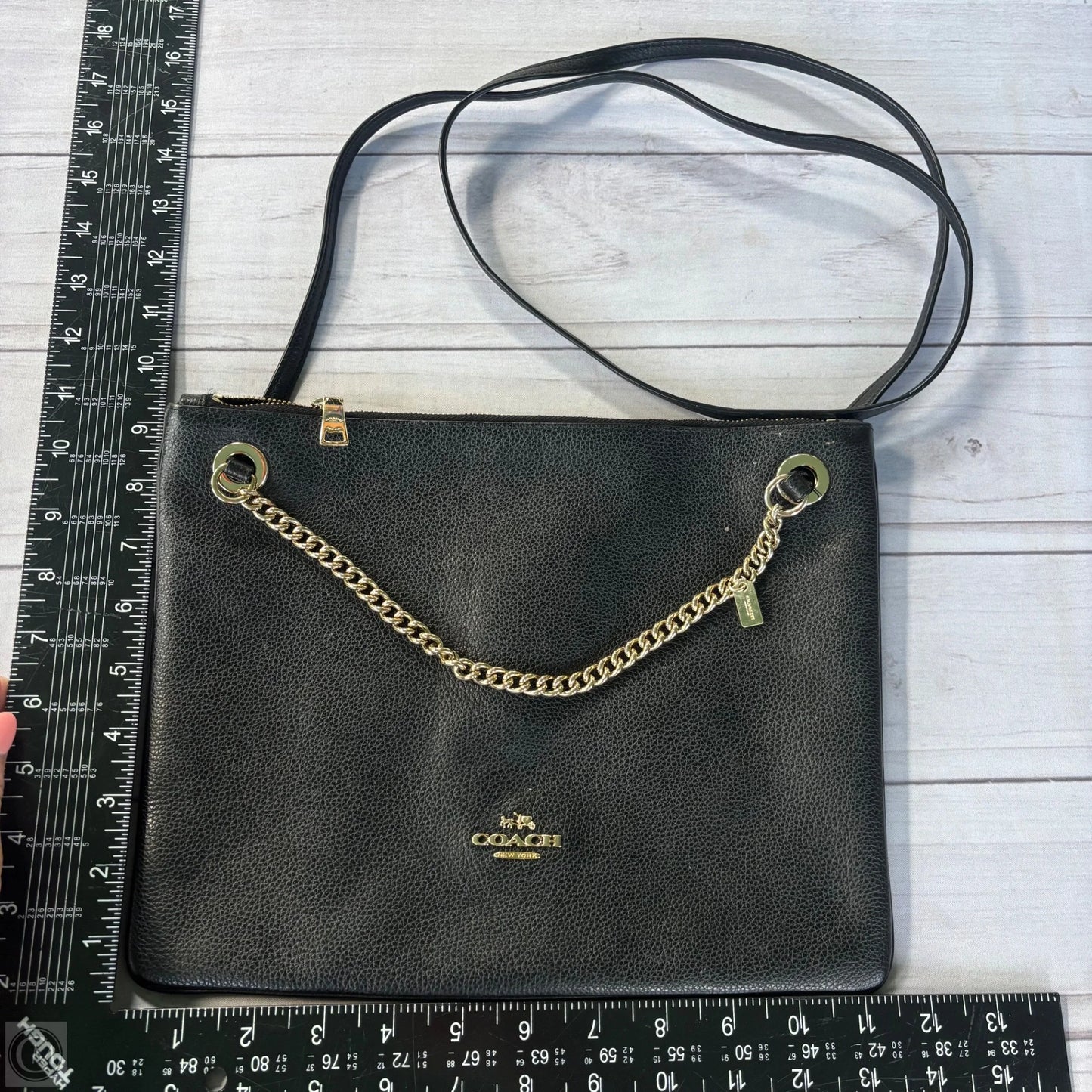 Crossbody Designer By Coach, Size: Medium