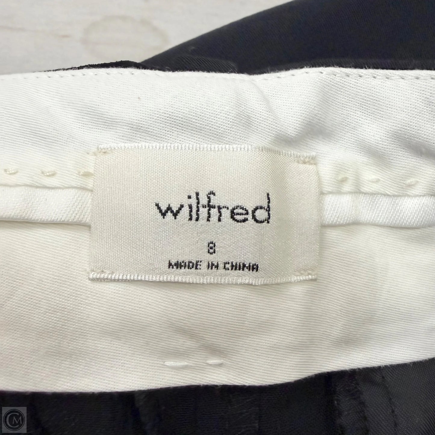 Pants Dress By Wilfred In Black, Size: 8