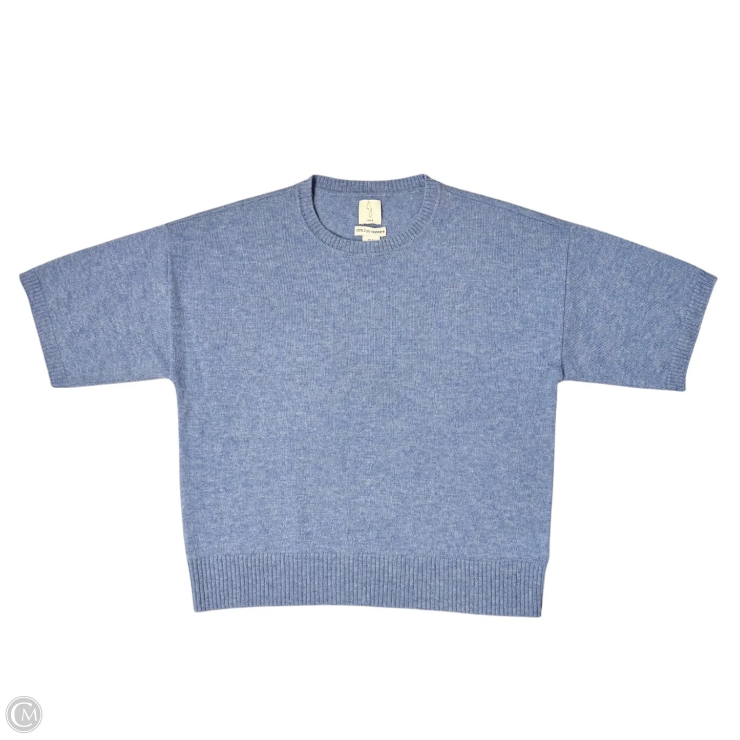 Sweater Short Sleeve By Joie In Blue, Size: S