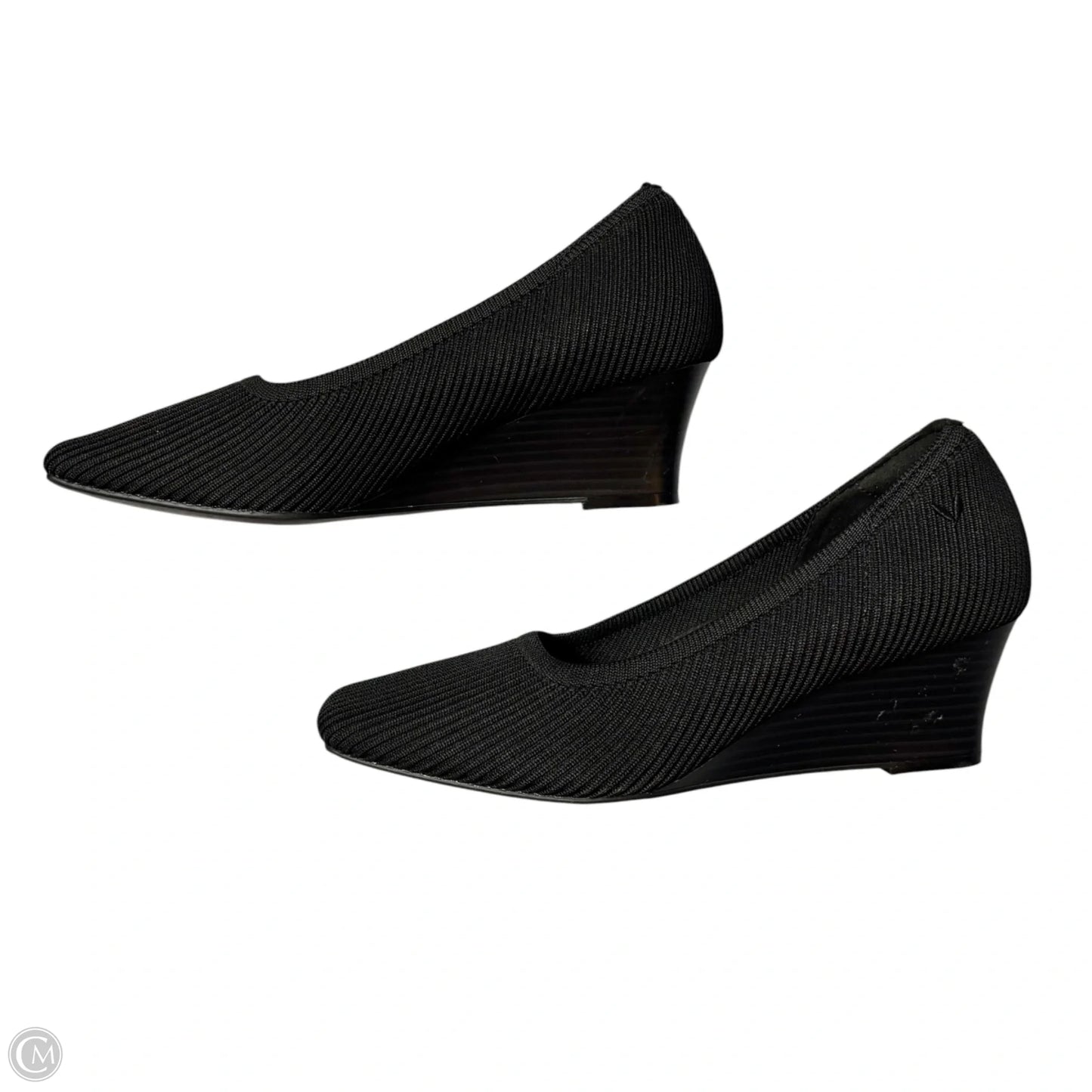 Shoes Heels Wedge By Vivaia In Black, Size: 8.5