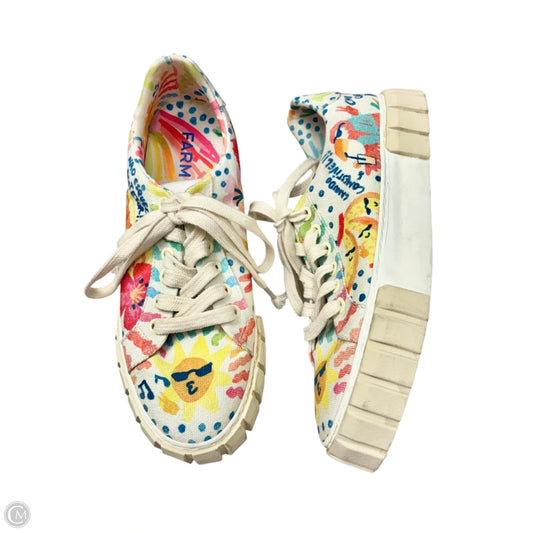 Shoes Sneakers By Farm Rio In Multi-colored, Size: 8