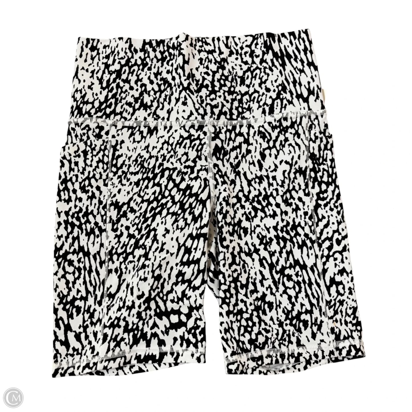 Athletic Shorts By Athleta In Black & White, Size: Sp