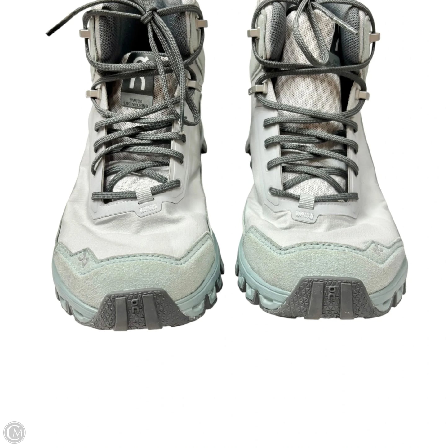 Boots Hiking By On In Blue & Grey, Size: 7