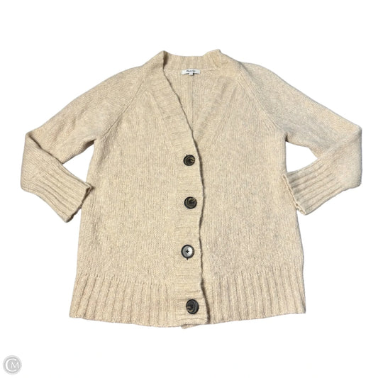 Sweater Cardigan By Madewell In Cream, Size: S