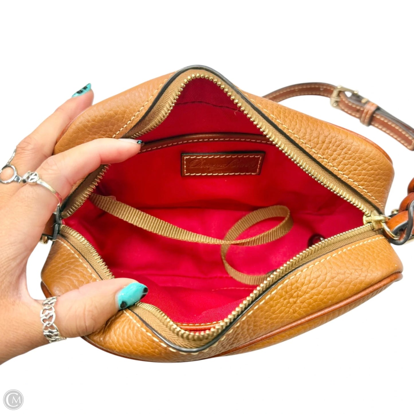 Crossbody Designer By Dooney And Bourke, Size: Medium