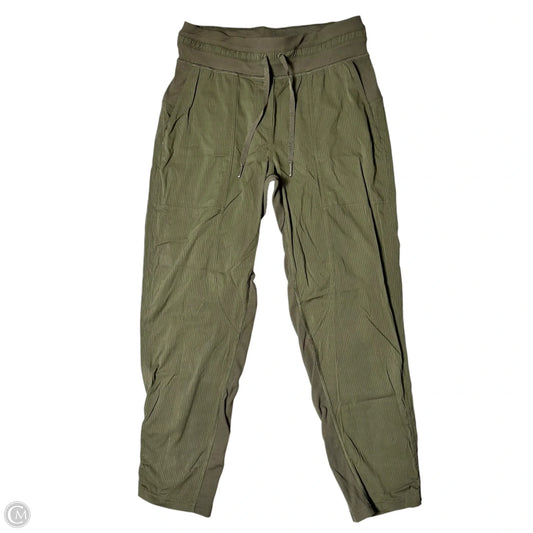 Athletic Pants By Lululemon In Green, Size: S