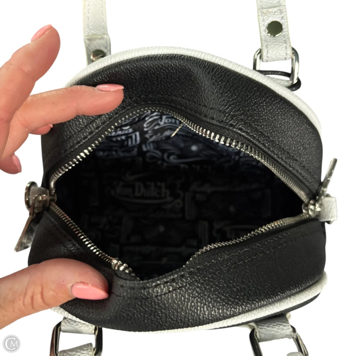 Handbag By Von Dutch,, Size: Small