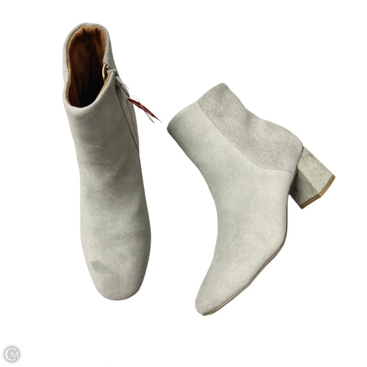 Boots Leather By Blondo In Grey, Size: 6.5