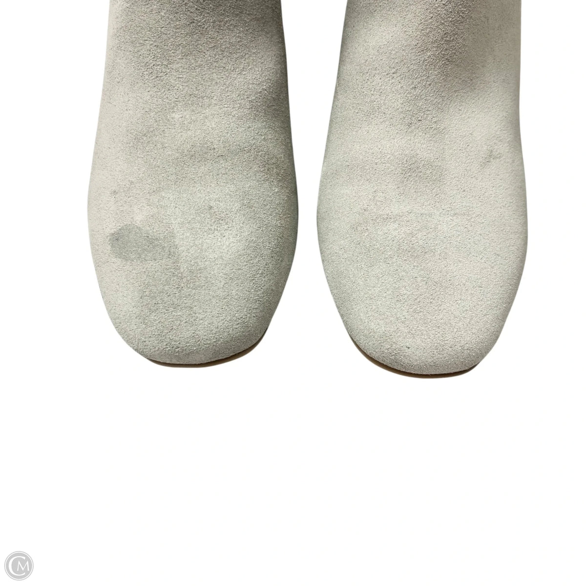 Boots Leather By Blondo In Grey, Size: 6.5