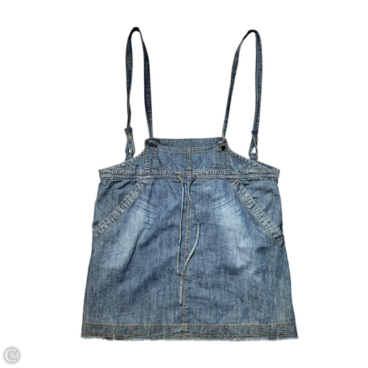 Top Sleeveless By Pilcro In Blue Denim, Size: Xl