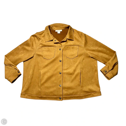 Jacket Other By Skyes The Limit In Brown, Size: 3x
