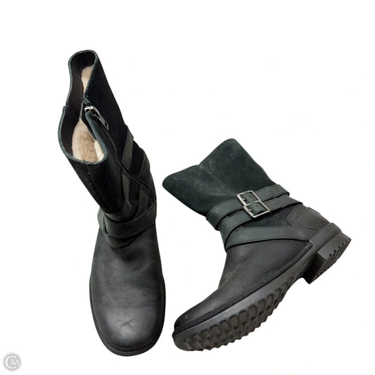 Boots Designer By Ugg In Black, Size: 7