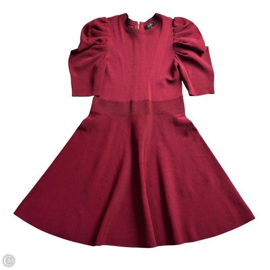 Dress Work By Ted Baker In Maroon, Size: S