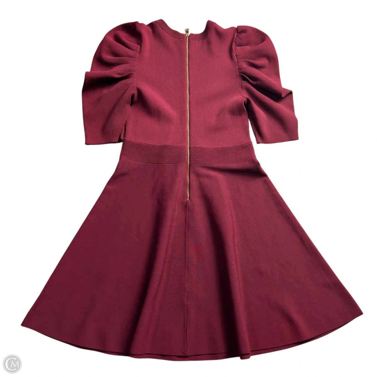 Dress Work By Ted Baker In Maroon, Size: S