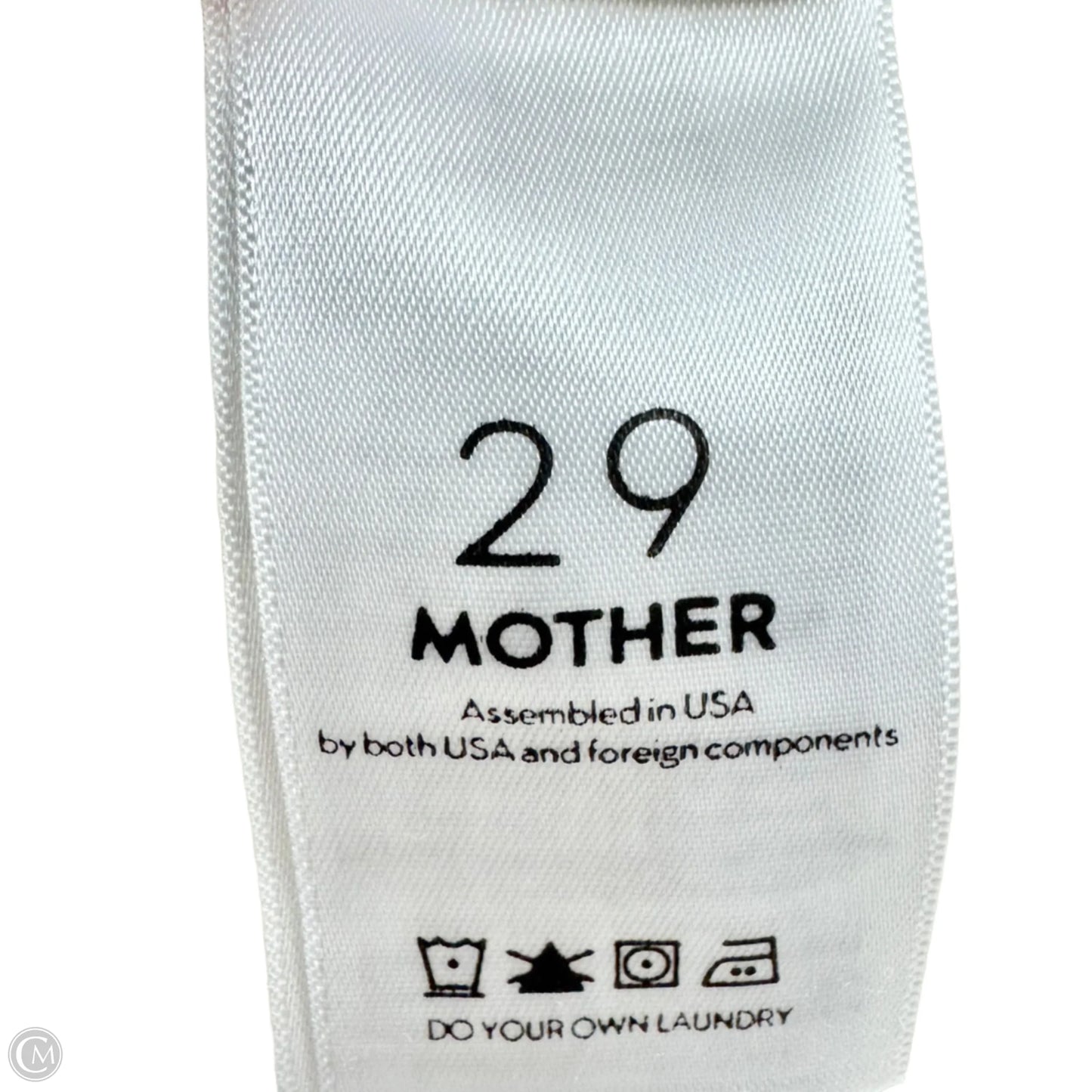Jeans Skinny By Mother In White, Size: 8