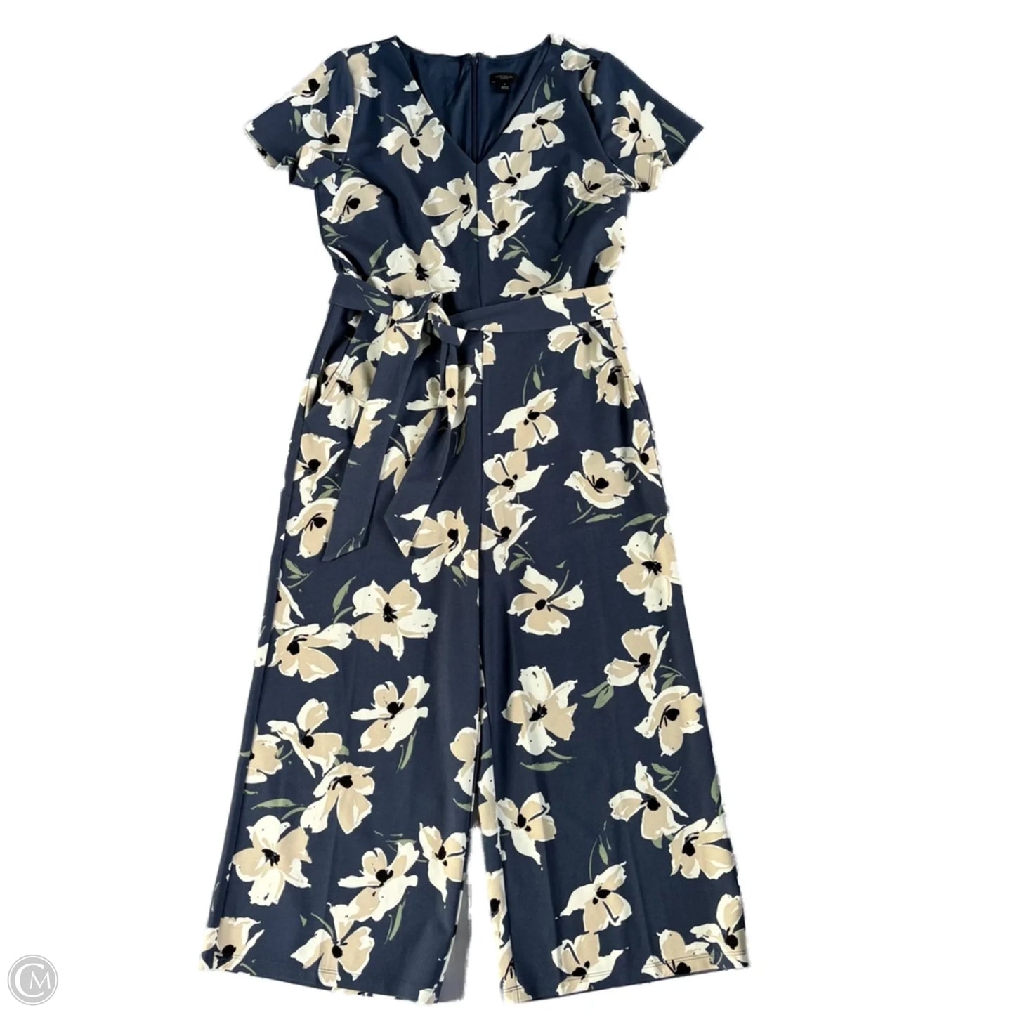 Jumpsuit By Ann Taylor In Blue, Size: M