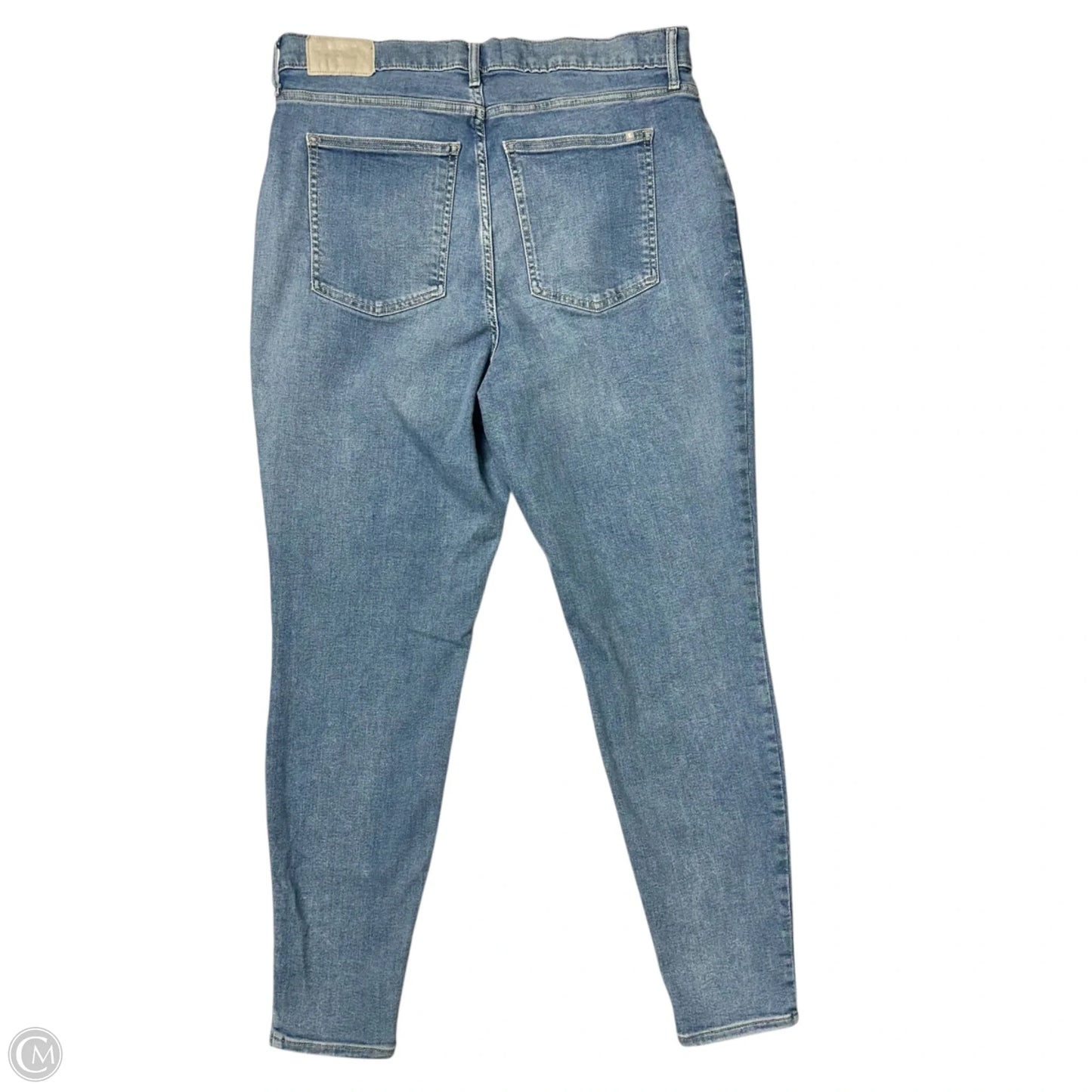 Jeans Skinny By Everlane In Blue Denim, Size: 18