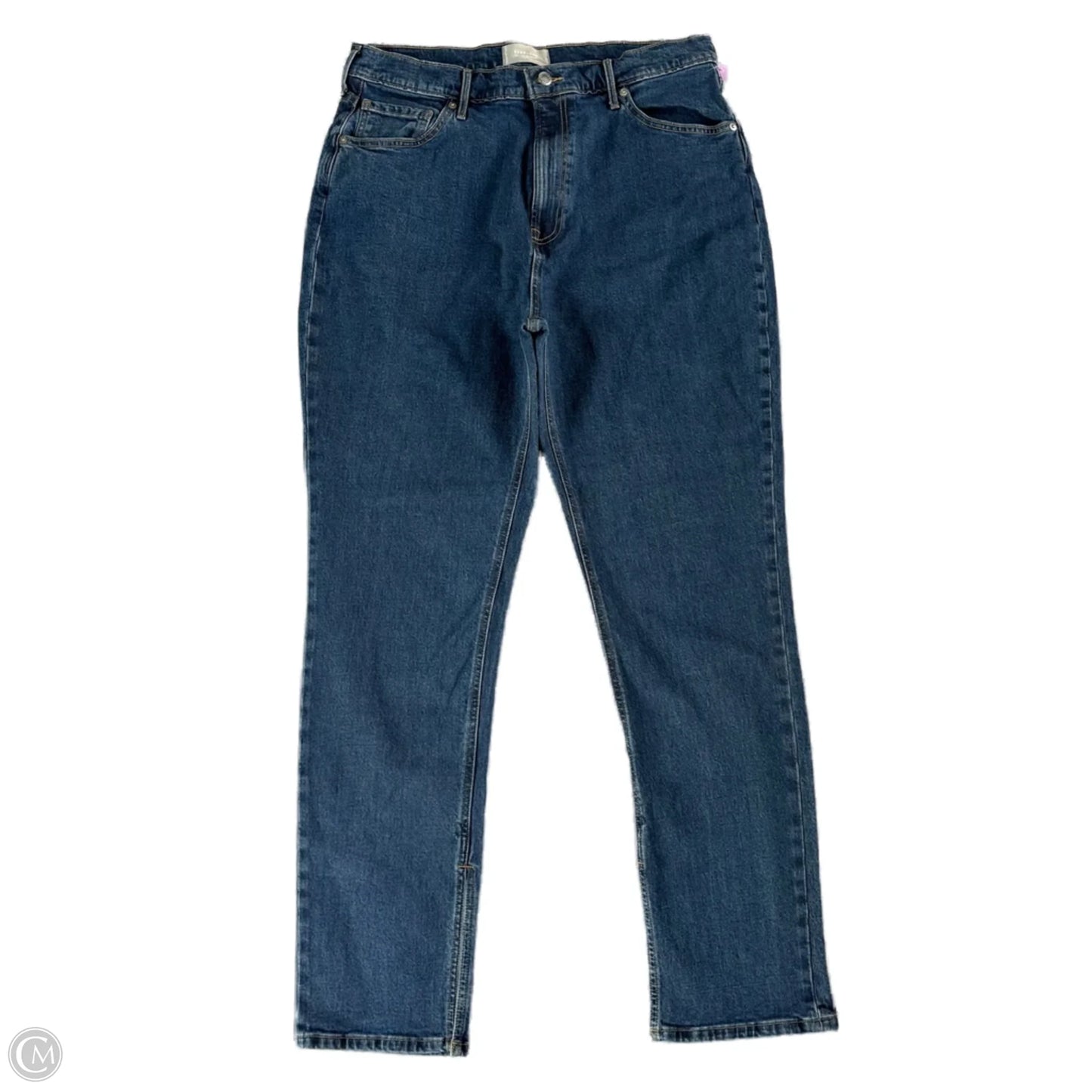 Jeans Skinny By Everlane In Blue Denim, Size: 16