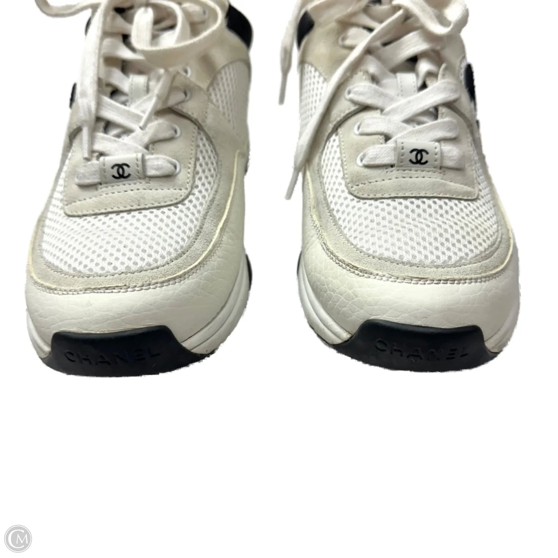 Shoes Luxury Designer By Chanel In White, Size: – Clothes Mentor