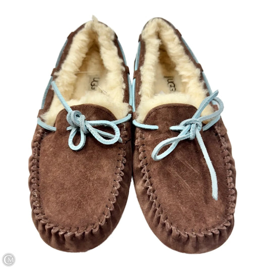 Slippers Designer By Ugg In Brown