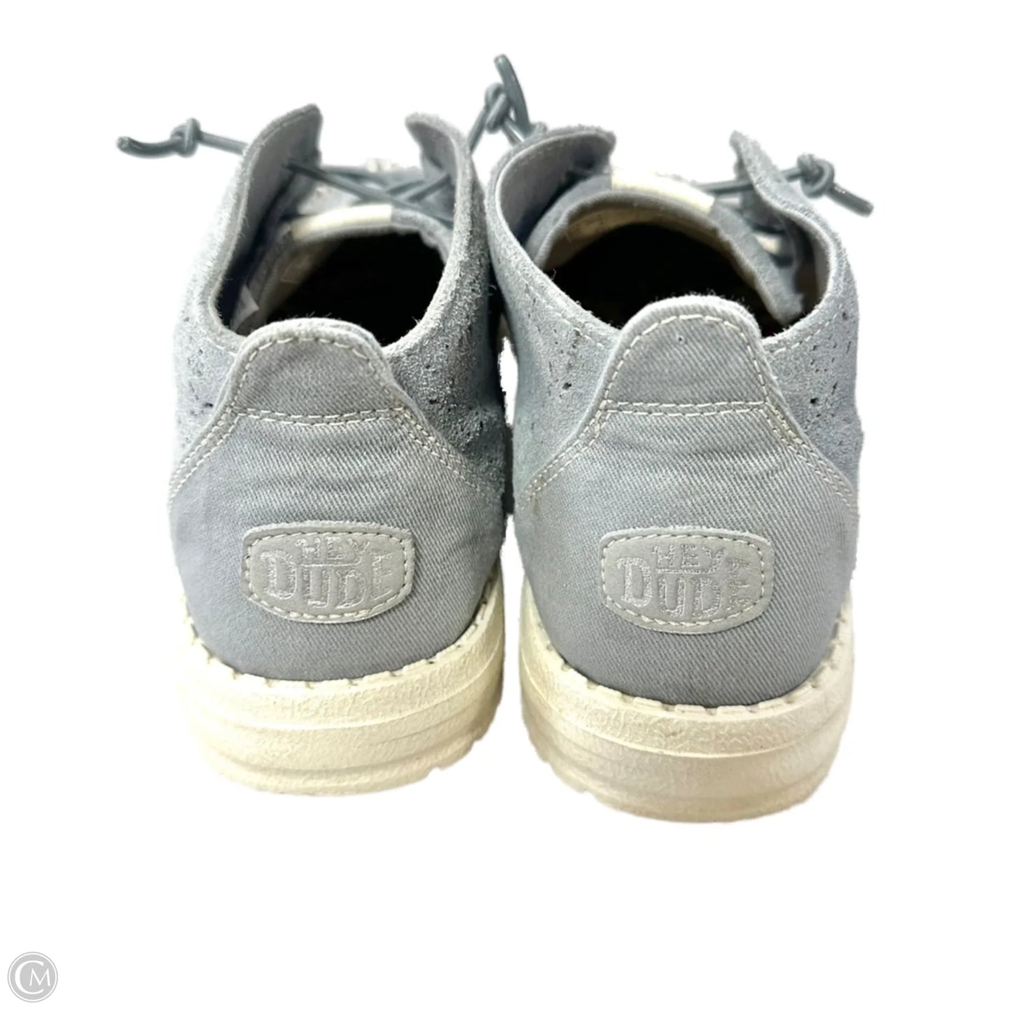 Shoes Flats By Hey Dude In Blue, Size: 6
